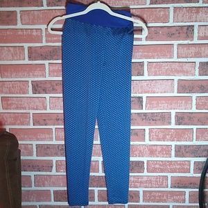 No brand blue leggings